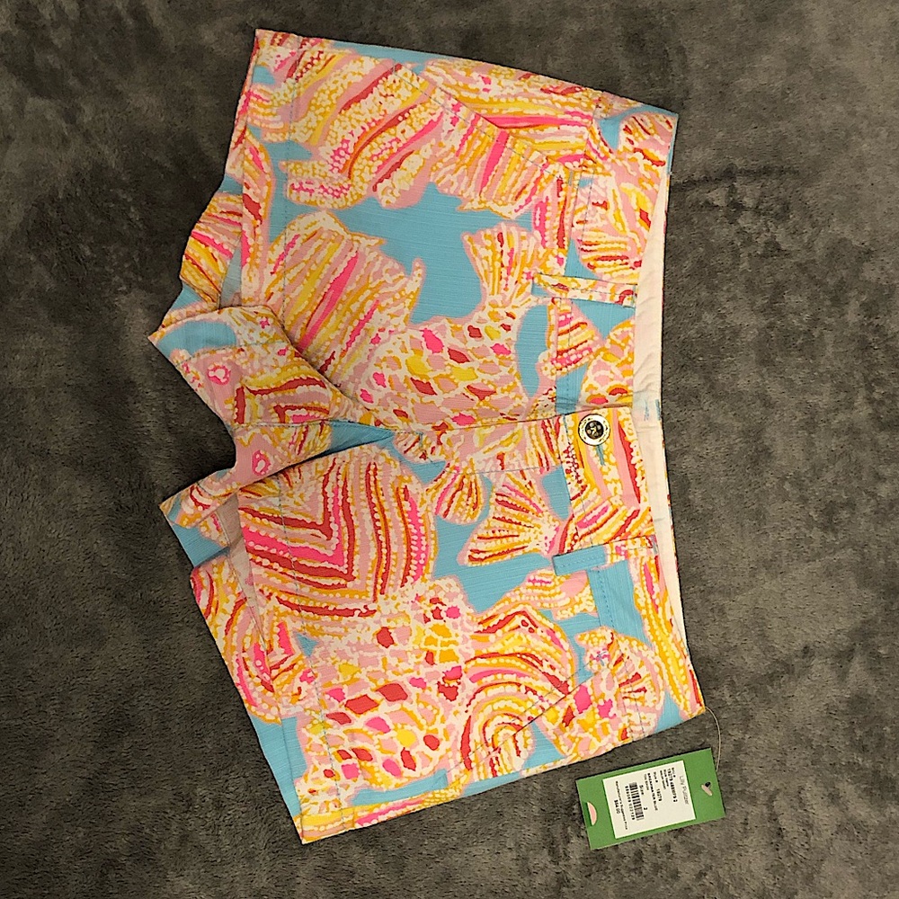 Lilly Pulitzer Breakwater Blue size 2 shorts - new with tags.